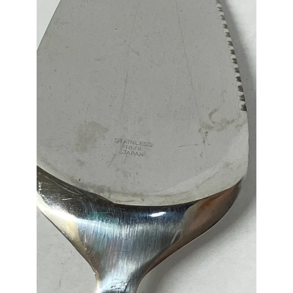 Christmas‎ Holly Pie Cake Server Stainless Steel Porcelain Handle Japan